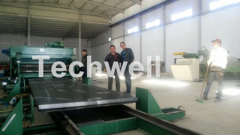 Steel Metal Cut To Length Line High Precision For Cutting Coil Into Required Length