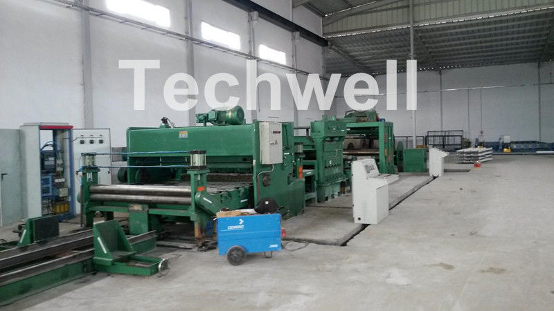 Steel Metal Cut To Length Line High Precision For Cutting Coil Into Required Length