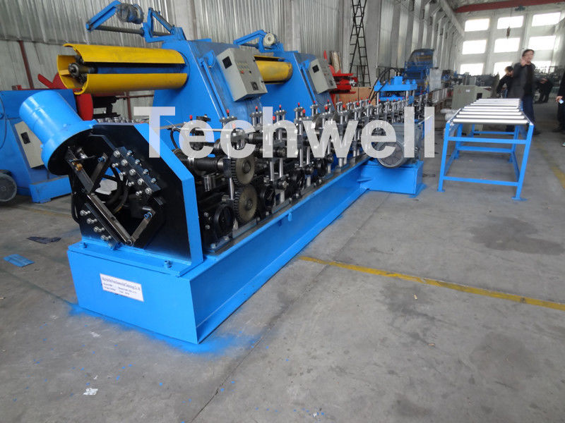 C Purlin Cold Roll Forming Machine With 18 Main Roller Stations For Thickness 1.5-3.0mm TW-C300