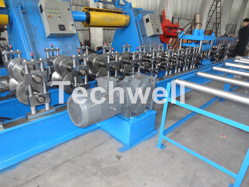C Purlin Cold Roll Forming Machine With 18 Main Roller Stations For Thickness 1.5-3.0mm TW-C300