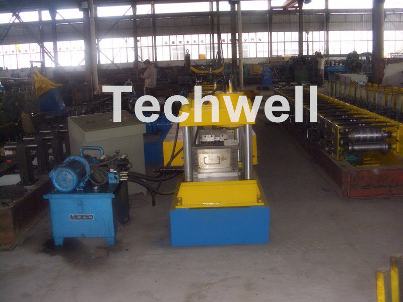 12-15m/min Forming Speed Box Beam Rack Roll Forming Machine for Upright Rack , Storage Shelf