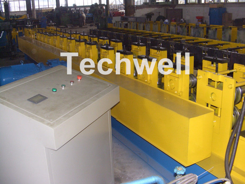 12-15m/min Forming Speed Box Beam Rack Roll Forming Machine for Upright Rack , Storage Shelf
