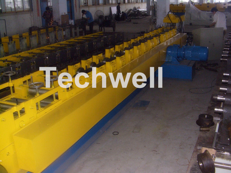 12-15m/min Forming Speed Box Beam Rack Roll Forming Machine for Upright Rack , Storage Shelf