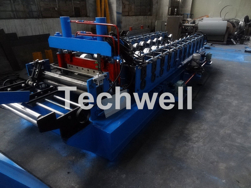 0-15m/min Forming Speed Cold Roll Forming Machine With Sheet Left And Right Traverse Movement
