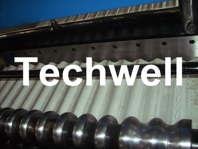 Long Span Corrugated Roofing Sheet Roll Forming Machine Exported To Nigeria