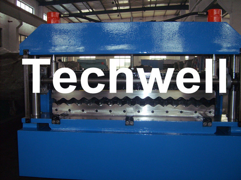 Long Span Corrugated Roofing Sheet Roll Forming Machine Exported To Nigeria