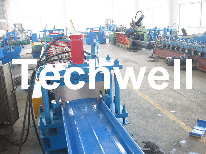TW-65-400 Bemo Roof Panel Roll Forming Machine With 0 - 15m/min Speed