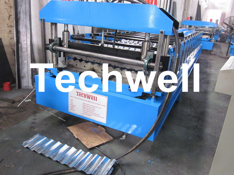 Aluminium Corrugated Sheet Roll Forming Machine, Galvanized Corrugated Sheet Making Machine