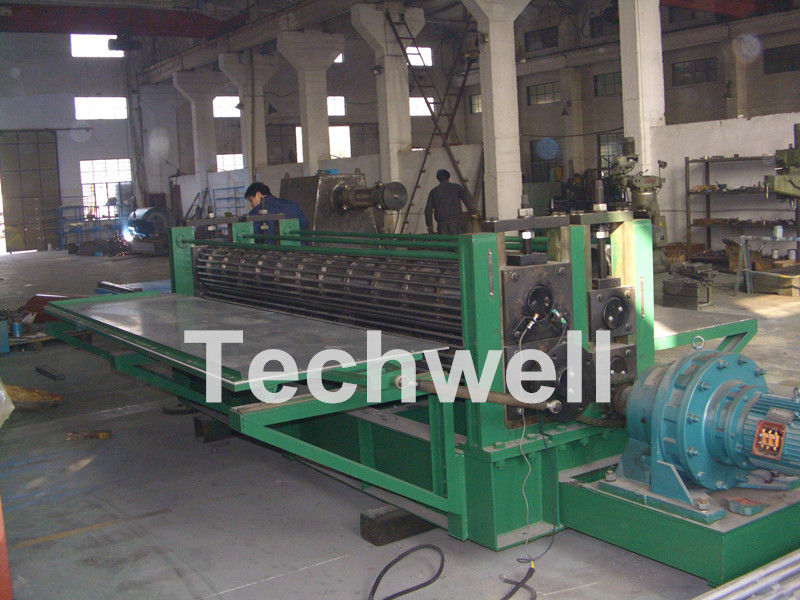 High Strength Round Wave Corrugated Sheet Roll Forming Machine Horizontal