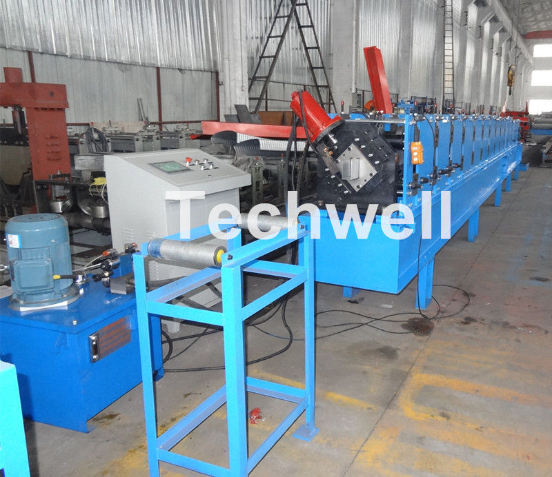 Metal Stud And Track Roll Forming Machine , Sheet Metal Roll Former For Roof Truss