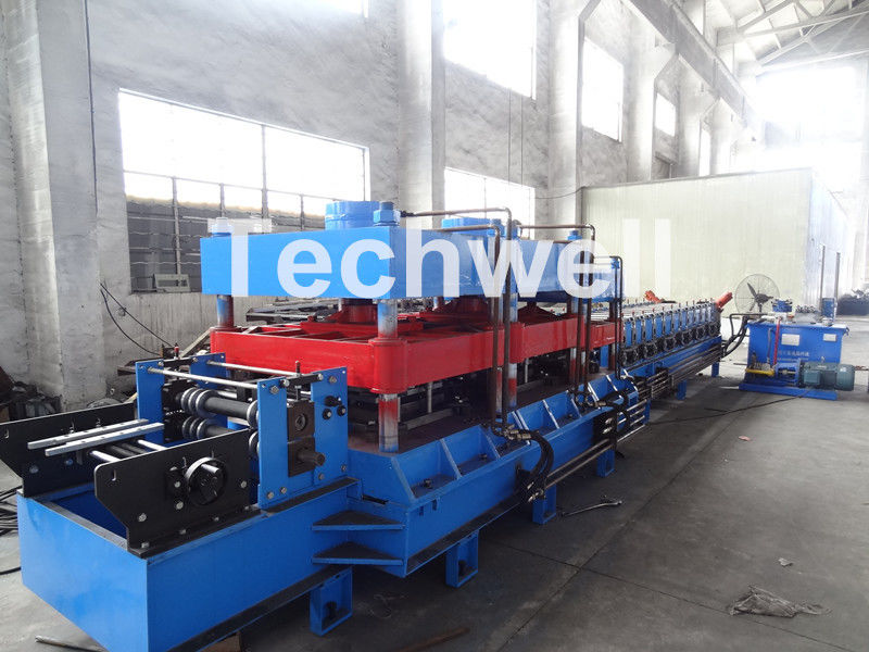 2 In 1 Metal Stud Roll Forming Machine , Sheet Metal Roll Forming Machines