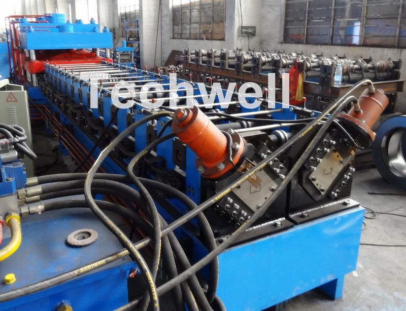 2 In 1 Metal Stud Roll Forming Machine , Sheet Metal Roll Forming Machines