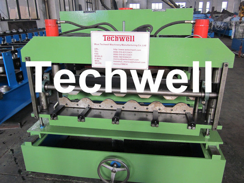 Steel Tile Roll Forming Machine / Cold Roll Forming Machine for Color Steel Tile