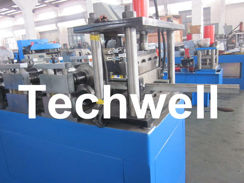 Steel Furring Channel Cold Roll Forming Machine For Steel Roof Ceiling Truss