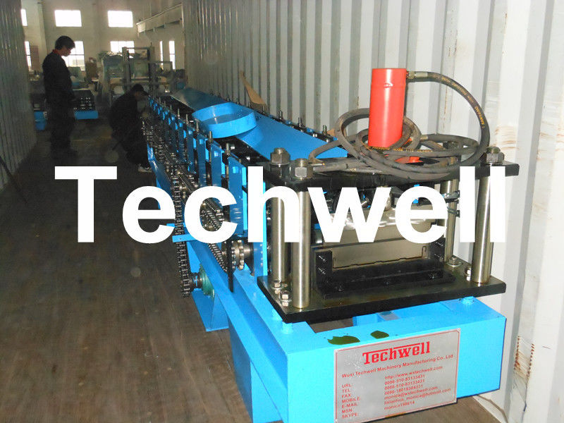 Aluminium Standing Seam Roof Roll Forming Machine For Material Thickness 0.5 - 1.2mm