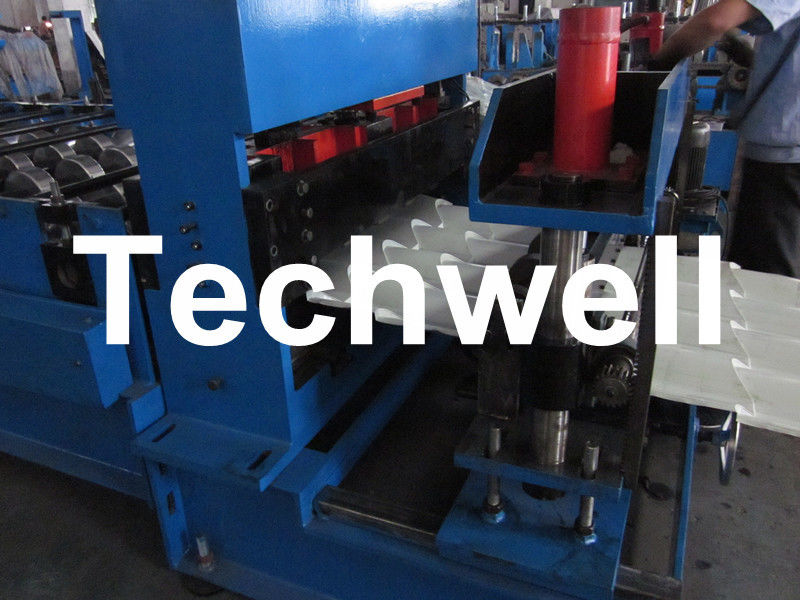 Glazed Tile Roll Forming Machine With 22 Forming Stations For Metal Roof Panel