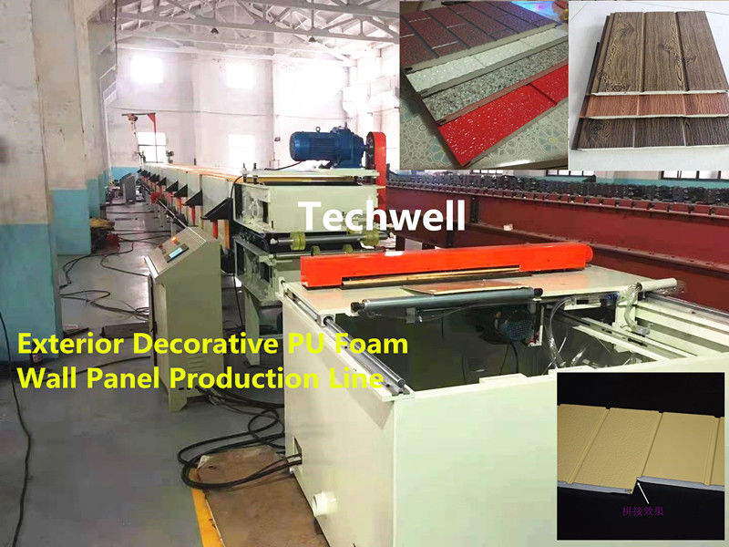 Embossed Brick Pattern Exterior Decorative Metal Wall Cladding Panel Production Line