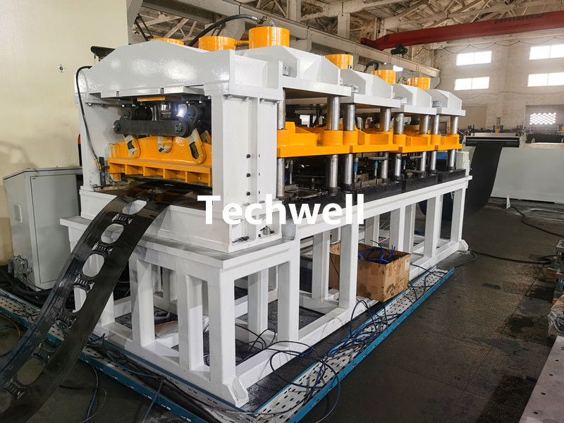 600mm Ladder Type Cable Tray Profile Roll Forming Machine Auto Size Adjustable