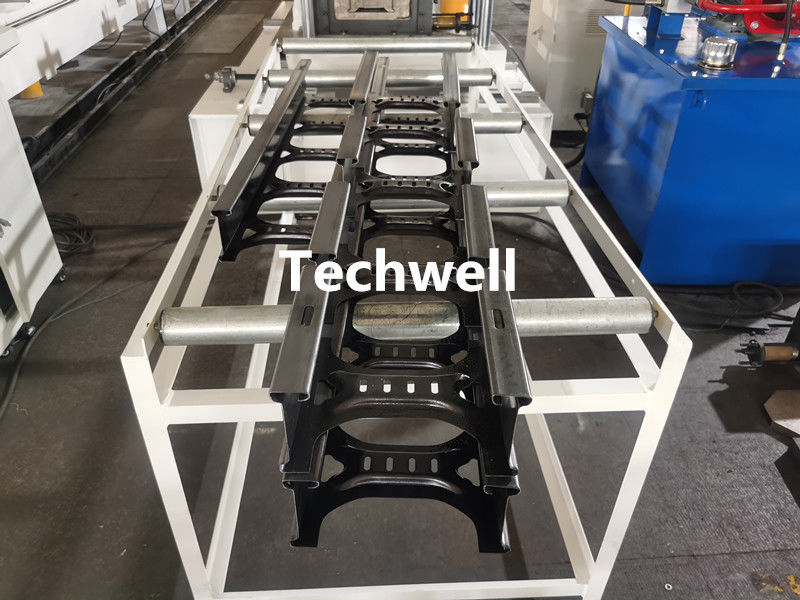 600mm Ladder Type Cable Tray Profile Roll Forming Machine Auto Size Adjustable