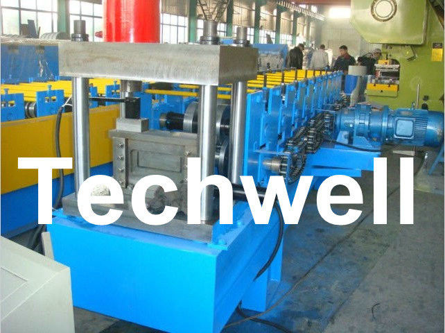 U Section Roll Forming Machine With 12 Forming Station For 1.5 - 3.0mm Thickness
