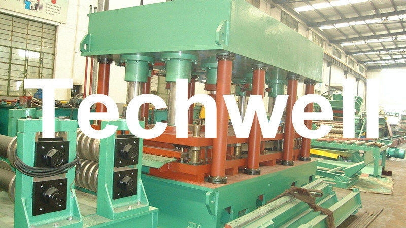 Automatic Custom Steel Corrugated Sheet Roll Forming Machine For Silo Wall Panel