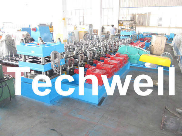 15 Forming Station Crash Barrier Roll Forming Machine for Highway Guardrail TW-W312