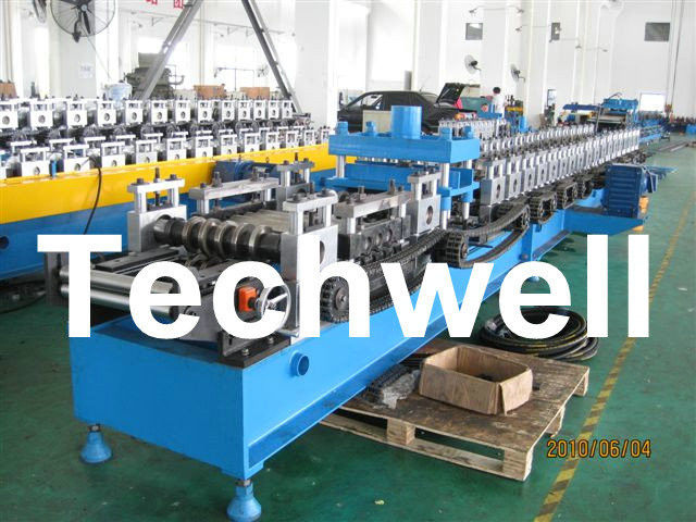 Custom Automatic Guardrail Post Roll Forming Machine With Welded Structural Steel TW-SG100