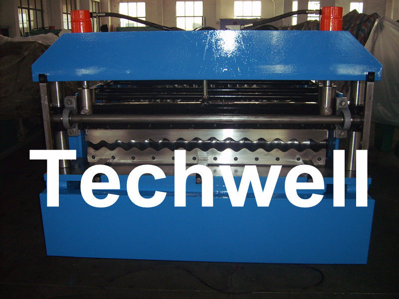 Long Span Corrugated Roofing Sheet Roll Forming Machine Exported To Nigeria