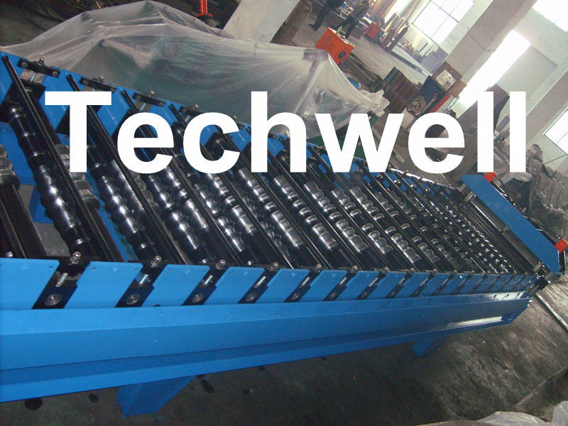 Long Span Corrugated Roofing Sheet Roll Forming Machine Exported To Nigeria
