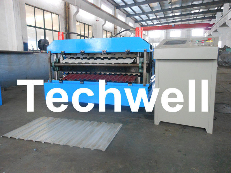 Double Layer Roofing Sheet Roll Forming Machine For Roof Cladding, Wall Cladding