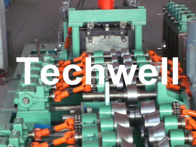 Auto Size Changeable C Z Shaped Purlin Roll Forming Machine With Gimbal Gearbox Drive