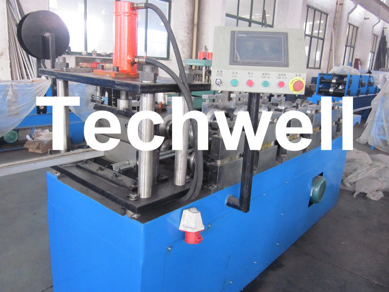 High Precision 4KW Omega Profile Roll Forming Machine For Light Steel Roof Ceiling Batten