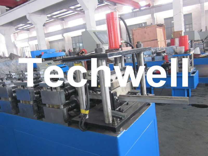 380V, 3 Phase 50Hz Stud Furring Channel Roll Forming Machine With PLC System