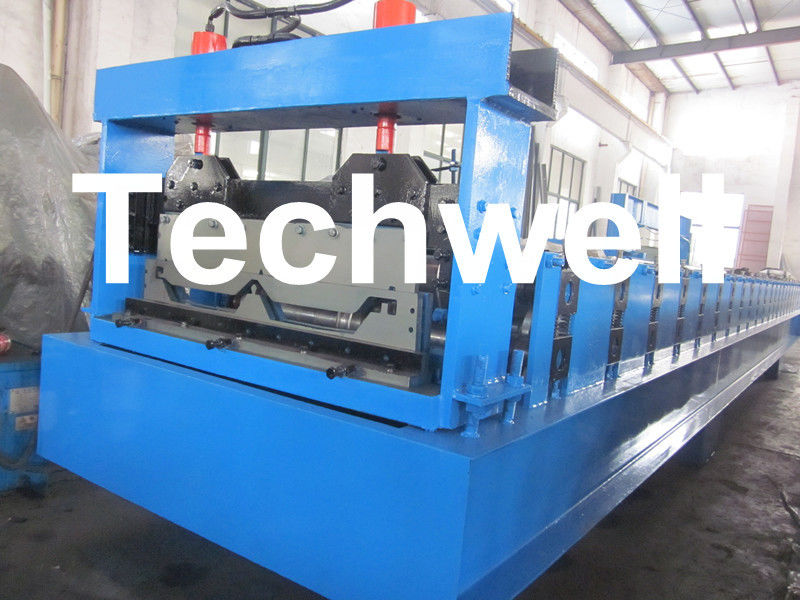 TW-STM400 Custom Clip Lock Roll Forming Machine for Standing Seam Roof Panel