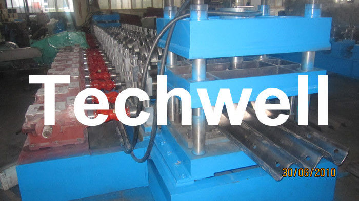 Three Wave Highway Guardrail Cold Roll Forming Machine for 3 Wave Guard Rail Beam