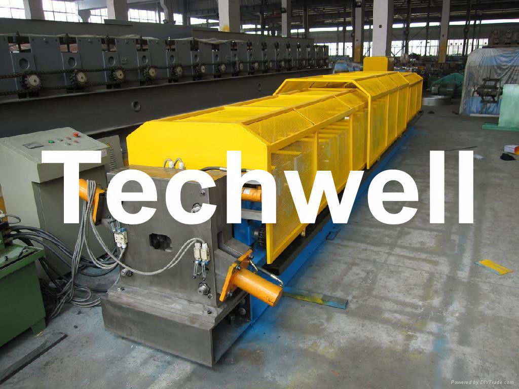 Downpipe Forming Machine / Downspout Roll Forming Machine for Rainwater Downpipe