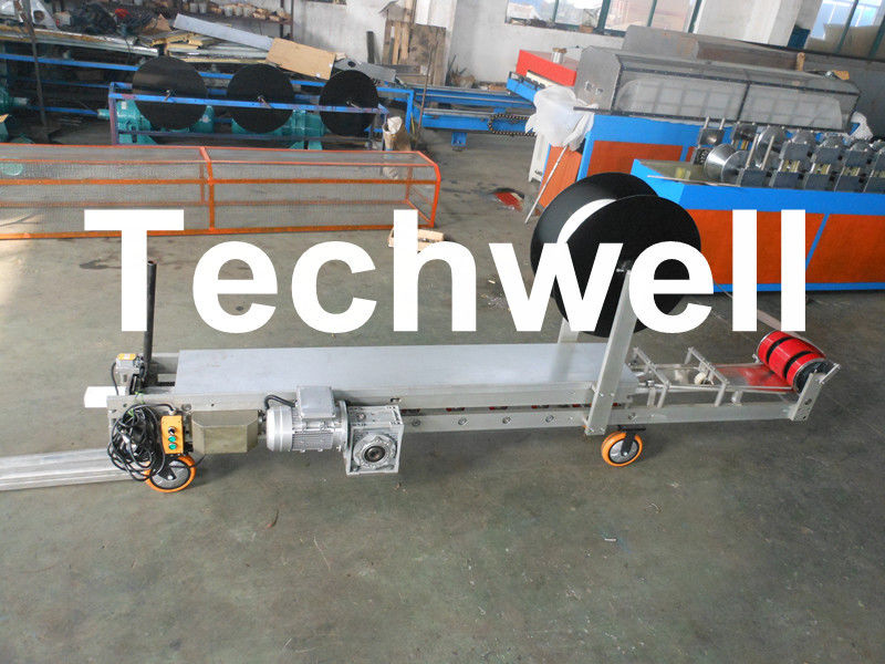 Semi - Automated Mobile Downspout Roll Forming Machine for Rainwater Downpipe
