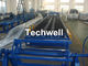 Hydraulic cutting Metal Roofing Cold Roll Forming Machine 13 - 22 Stations TW27-195-780