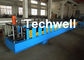 PLC Control Cable Tray Roll Forming Machine For 16 Stations Forming Stand With Hydraulic Cutting