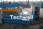 CE Approved Cold Roll Forming Machine , Metal Roof Bending Machine With Adjustable Speed