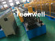 1.0-3.0mm Coil Thickness , PLC Frequency Control Guide Rail Cold Roll Forming Machine