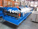 Steel Metal Wall Cladding Roof Roll Forming Machine With PLC Control System