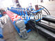 Single Side Adjustable C Profile Roll Forming Machine , rollform equipment Hydraulic Pre Cutting