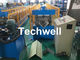 Customized Cold Roll Forming Machine With Manual Decoiler For Making Roof Ridge Cap , Ridge Flashing