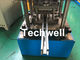 Custom Made Sliding Shutter Door Guide Rail Roll Forming Line With Chain Drive