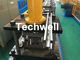 GCr15 Steel Roller Guide Rail Cold Roll Forming Machine With Hydraulic Cutting