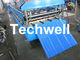 Metal Roofing Sheet Cold Roll Forming Machine with Hydraulic Post Cutting