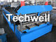 C8 / C10 / C21 Roof Wall Panel Profile Roll Forming Machine With Hydraulic Cutting