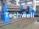Galvanised Two Rollers Corrugated Roll Forming Machine 4 - 8mm with Panasonic PLC Control System