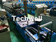 PLC Control System C Shaped Roll Forming Machine For Making C Purlin , C Channel With Hydraulic Cutting